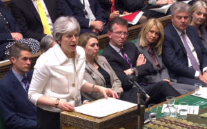 May, Macron face anger from lawmakers over Syria strikes