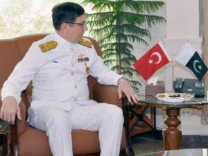 Commander Turkish Naval Forces calls on Chairman JCS Committee