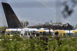 257 dead as military plane crashes in Algeria's worst air disaster