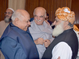 Bizenjo, Achakzai, Fazalur Rehman support &lsquo;respect my vote&rsquo; movement
