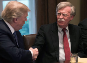 'No decision' by Trump on Iran nuclear deal: Bolton