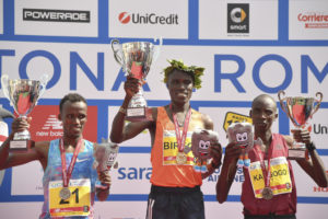 Kenya's Birech wins Rome marathon