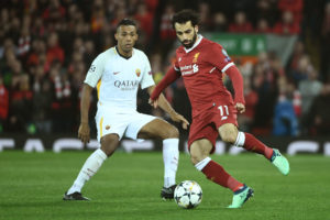 Salah superb but five-star Liverpool give Roma lifeline Salah superb but five-star Liverpool give Roma lifeline