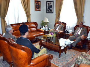 Mamnoon desires to see Balochistan more developed than other provinces