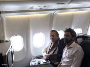 Nawaz, Maryam depart for London to visit ailing Kulsoom