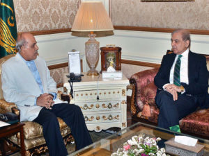 CM Shehbaz meets Governor Punjab