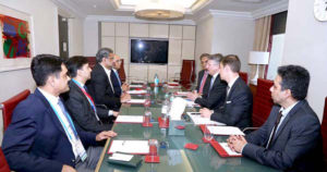 Delegation of Royal Dutch Shell calls on PM; keen to invest in Pak energy sector