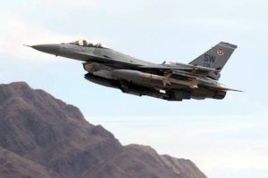 US F-16 crashes near Las Vegas, third crash in two days