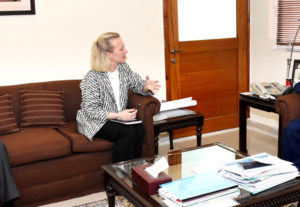 Principal Deputy Assistant Secretary of State Ambassador Alice Wells Visits Pakistan