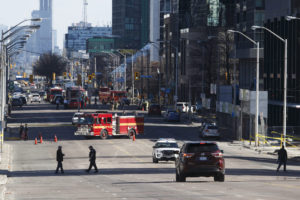 Van kills at least two, injures seven, on Toronto sidewalk