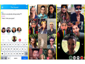 Snapchat&rsquo;s new update will let you add 16 people to group video chat