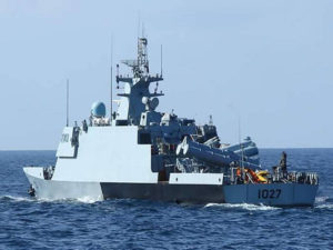 Pak Navy Flotilla arrives at KSA to participate in multi national Tri-Services joint exercise Gulf Shield