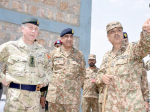 CGS UK arrives Pakistan, visits Girdi Jungle Balochistan along with COAS