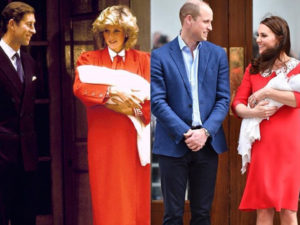 Kate Middleton channels Lady Diana while introducing new royal baby