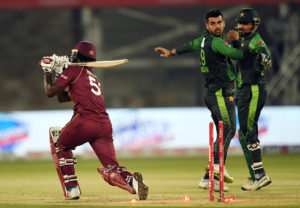 Shadab Khan in trouble over Walton send off