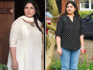 Actress Shagufta Ejaz undergoes weight loss journey Actress Shagufta Ejaz undergoes weight loss journey