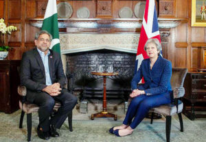 PM Abbasi, British counterpart discuss bilateral ties, matters of mutual interest