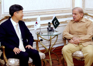 Korean ambassador calls on Shehbaz Sharif