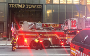 Fire breaks out at Trump Tower: fire department