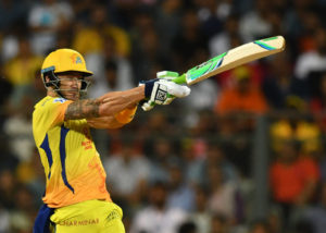 Du Plessis powers Chennai into seventh IPL final