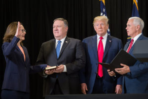 First woman CIA director sworn in