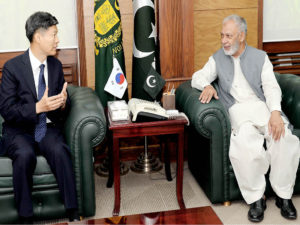 Korean Ambassador calls on Usman Ibrahim
