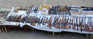Security forces recover arms, ammunition from SWA, Balochistan