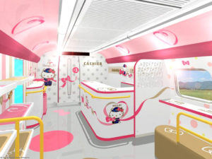 All aboard Japan&rsquo;s adorable Hello Kitty-themed bullet trains