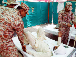 Rangers establish heat stroke relief camps in Karachi