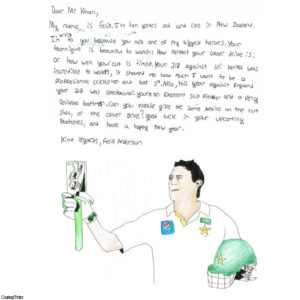 Younis Khan fulfills request of fan from New Zealand