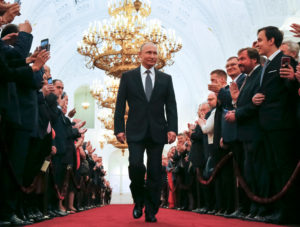 Putin sworn in for fourth term as Russia president