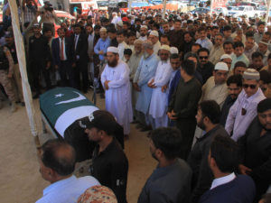 Sabika's funeral prayers offered at Karachi's Hakeem Saeed Ground Sabika's funeral prayers offered at Karachi's Hakeem Saeed Ground