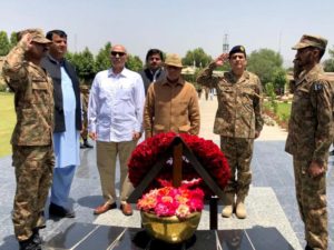Shehbaz stays with Army jawans in Miranshah