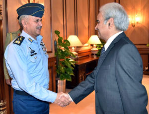 Air Chief calls on caretaker PM