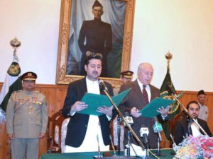 Alauddin Marri takes Oath as Balochistan caretaker CM