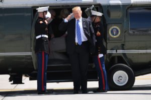 Trump arrives in Singapore ahead of unprecedented US-North Korea summit