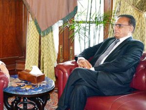 KP caretaker CM briefs bureaucracy about smooth conduct of general elections in fair, transparent manner