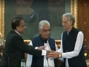 Justice Dost Muhammad Khan sworn in as KP caretaker chief minister