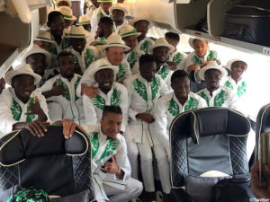 Nigeria steal the show again with their new travel outfits