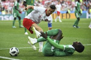 Lewandowski frustrated in Poland World Cup loss