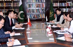 Chinese Acting Ambassador felicitates Dr. Shamshad on assuming new assignment