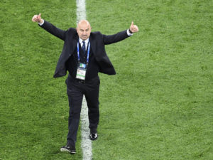 Russia coach hopes for more celebrations after Egypt win