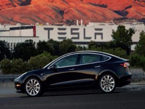 Panasonic flags battery shortages as Tesla Model 3 output picks up
