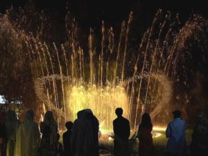 Dancing fountain