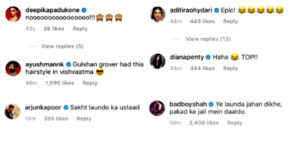 Celebs react over Ranveer Singh&rsquo;s mohawk look