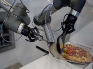 Pizzaiolo robot