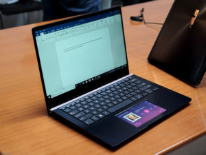 ASUS introduces an innovative dual-screen laptop