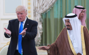 Trump says Saudi king agrees to ramp up oil production