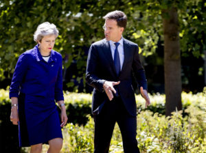 British PM meets Dutch counterpart in key Brexit week