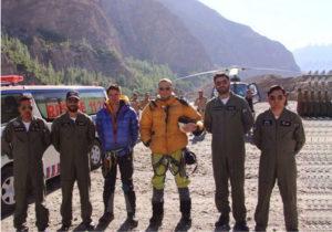 Pak army pilots rescue three foreign mountaineers: DG ISPR